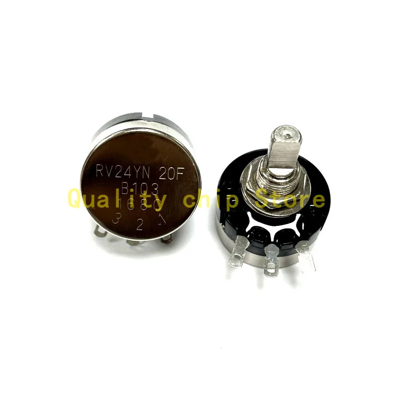 5 шт. RV24YN20F B102 B202 B502 B103 B503 B104 B504 RV24YN 2 Вт вращающийся потенциометр углеродной пленки
