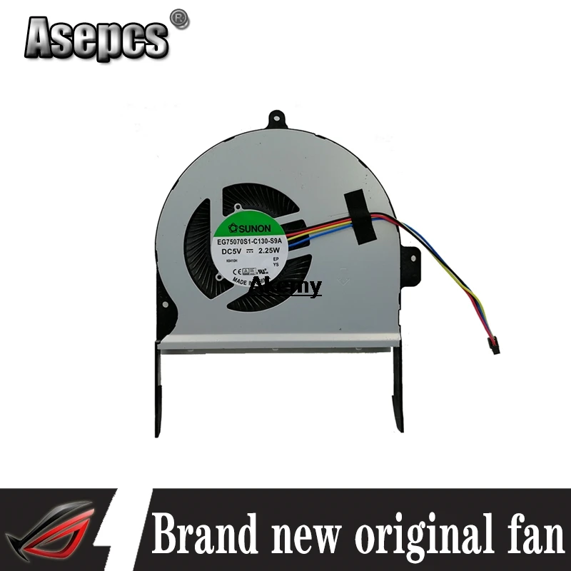 Новый вентилятор охлаждения процессора для For Asus N752 N752V N752VX N752VW EG75070S1 C180 S9A|Кулеры и