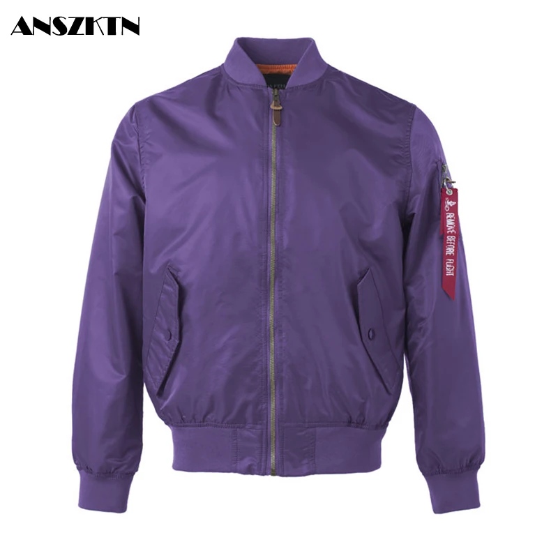 

2020 Water Resistant Lightweight Green Tactical Military Varsity Flight Windbreaker Pilot Air Force Bomber Jacket for Men