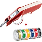 Машинка для Тиснения Этикеток Dymo 1610, ручная, с 3D лентой для тиснения, из ПВХ, для этикеток 6 мм9 мм