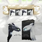 3 шт., комплект постельного белья с 3D-принтом дракона, пододеяльник и наволочка