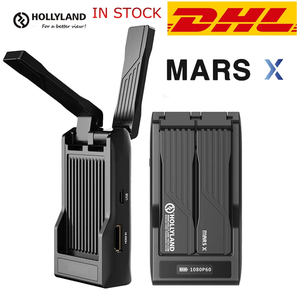 

Hollyland Mars X Беспроводная система передачи видео 1080 футов передатчик изображения приемник HD P видео для смартфона DSLR камеры