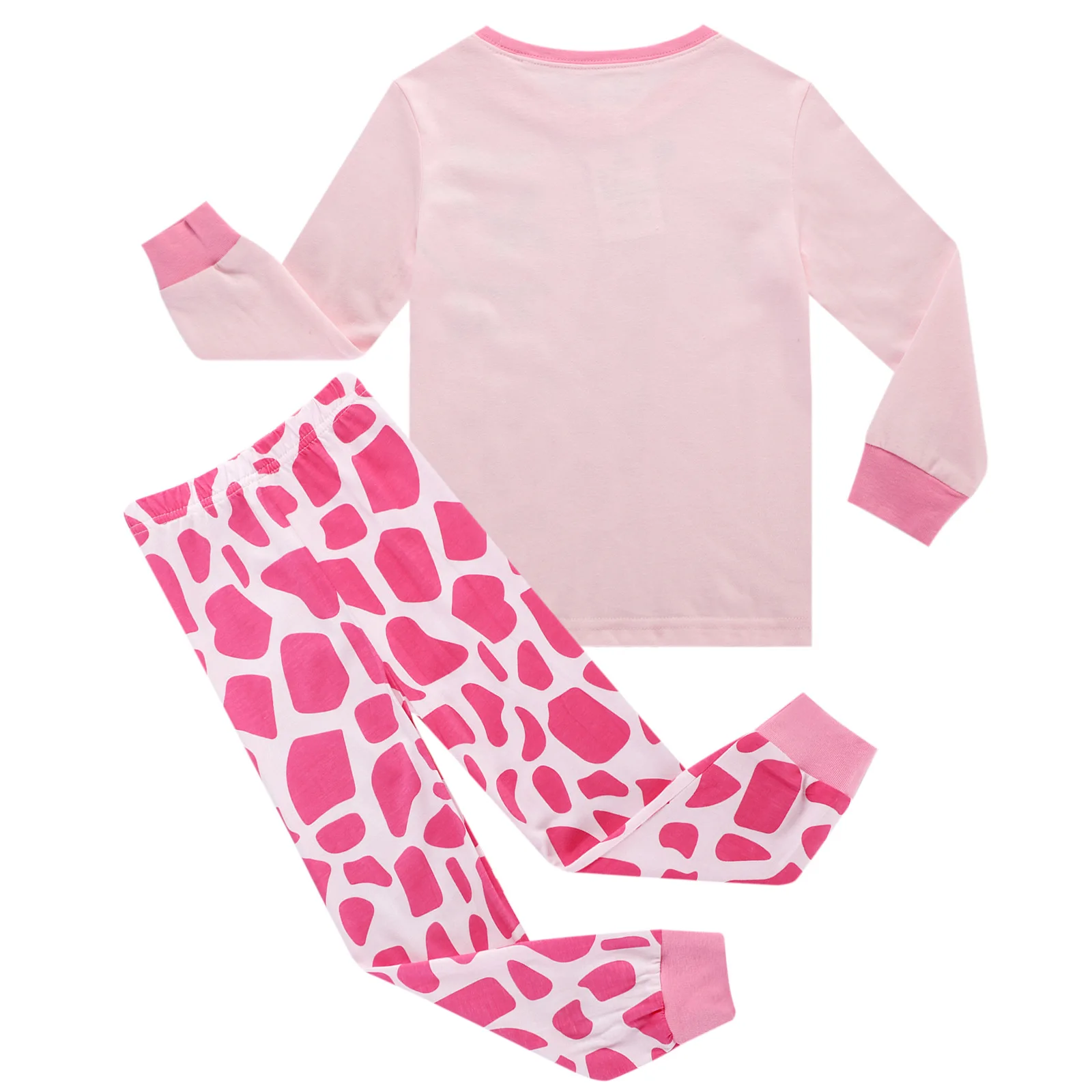 El vendedor de los ni&ntilde;os trajes de beb&eacute; ni&ntilde;as ropa de dormir oto&ntilde;o ni&ntilde;o ch&aacute;ndal de dibujos animados camiseta + Pantalones 2 unids/set ni&ntilde;os ch&aacute;ndales 2-7T-1