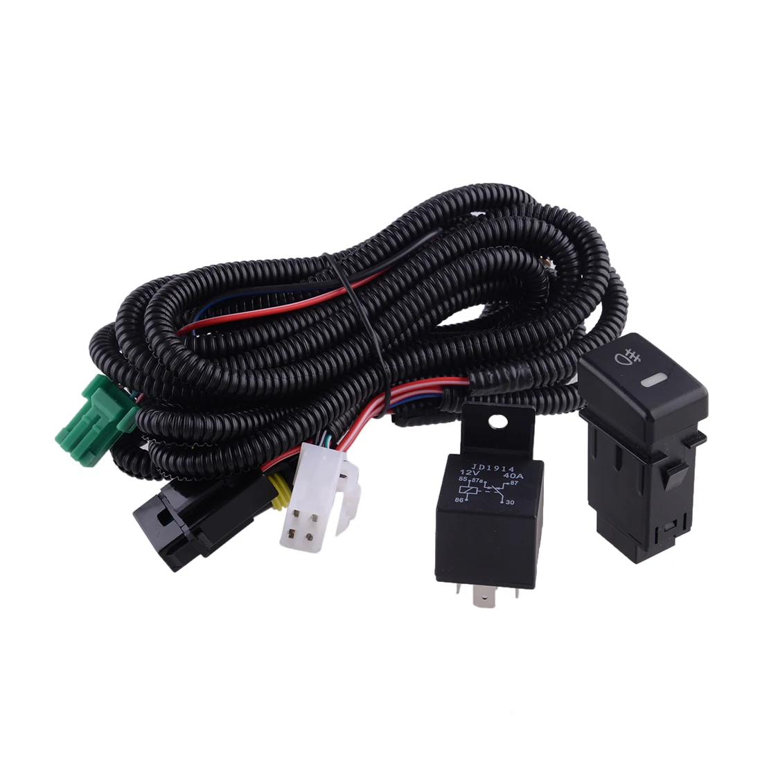 

Автомобиля 12V передние противотуманные фары светильник жгута проводов переключатель подходит для Suzuki SX4 GY хэтчбек Grand Vitara Alto Swift Jimny FJ 2009