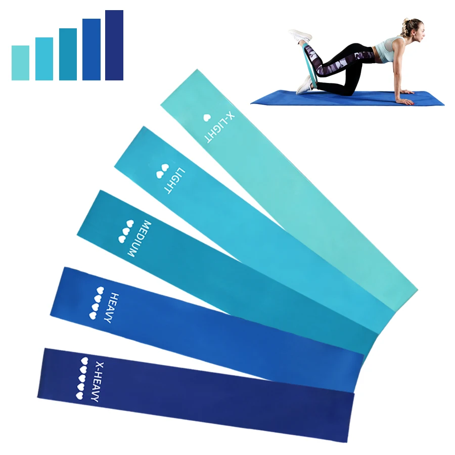 Фитнес эластичные резинки для занятий спортом Кроссфит резиновые тренировок