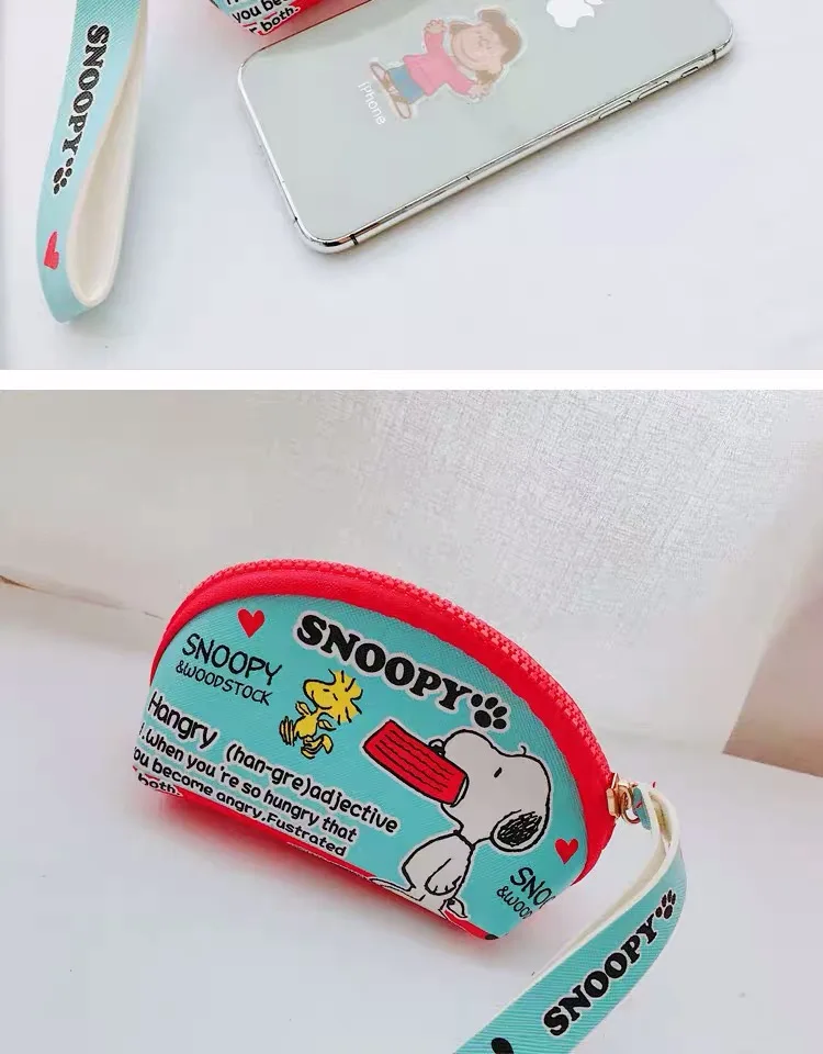 Два размера Peanuts Rogue Dog мультфильм кавайный чехол для карандаша большой емкости мультфильм холст пенал коробка принадлежности для школьников, студентов