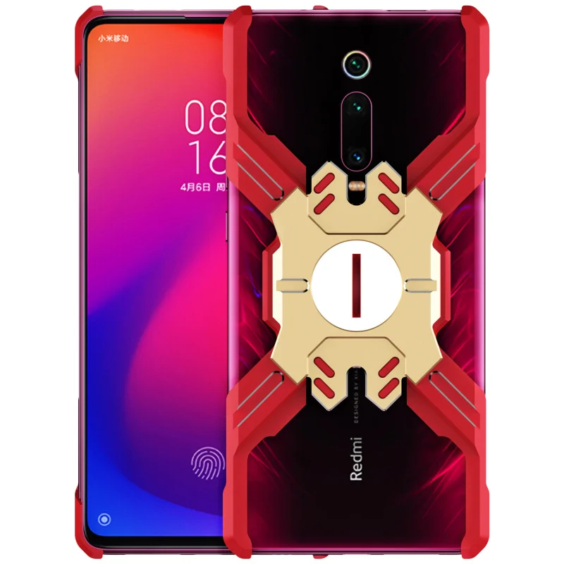 Герой Marvel Elements Алюминиевый металлический бампер чехол для Xiao mi Red mi K20/Pro/mi 9 T/mi 9 T/Pro тонкий жесткий ударопрочный чехол Сумка-бампер