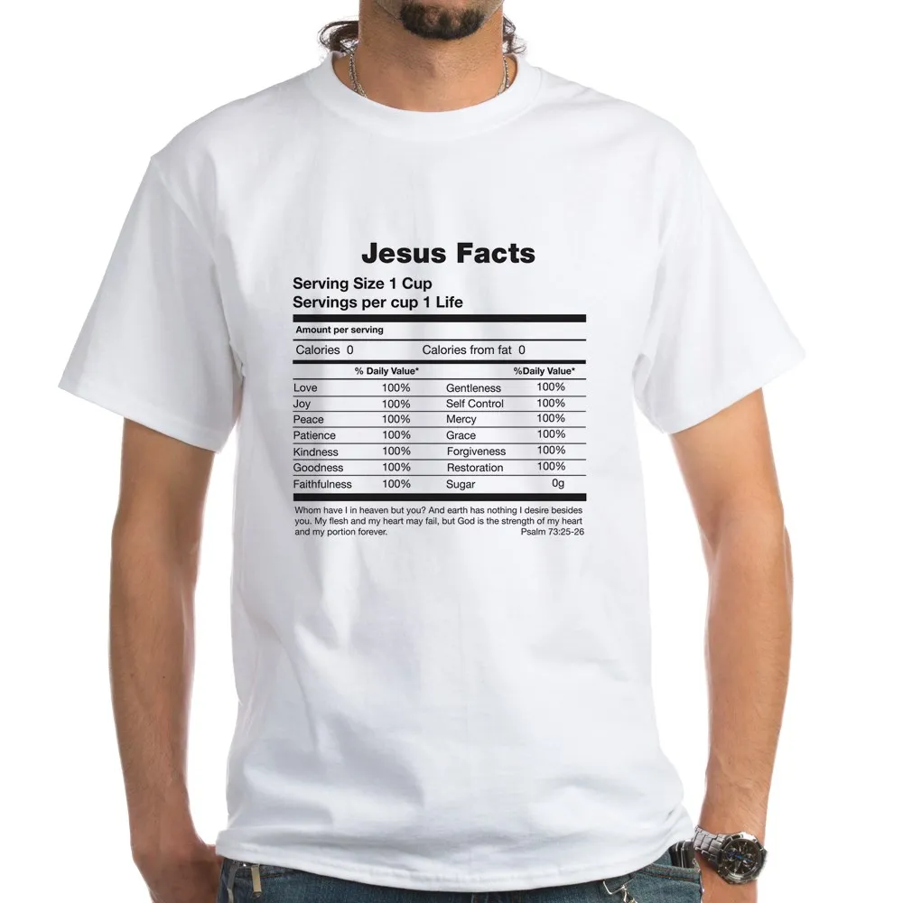 Легкая Футболка с изображением Иисуса | Мужская одежда