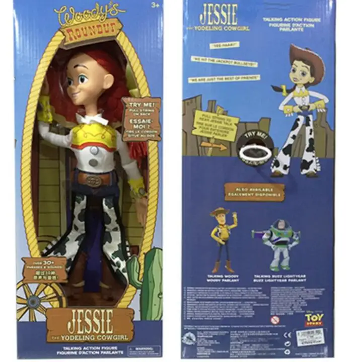 Говорящая Вуди Jessie ПВХ экшн игрушка фигурки модель детский подарок на день