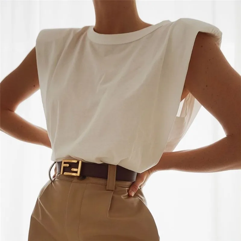 

O-neck women T-shirt Casual streetwear leisure summer female tank tops Chic ladies party club wear tops 2020 new fashion