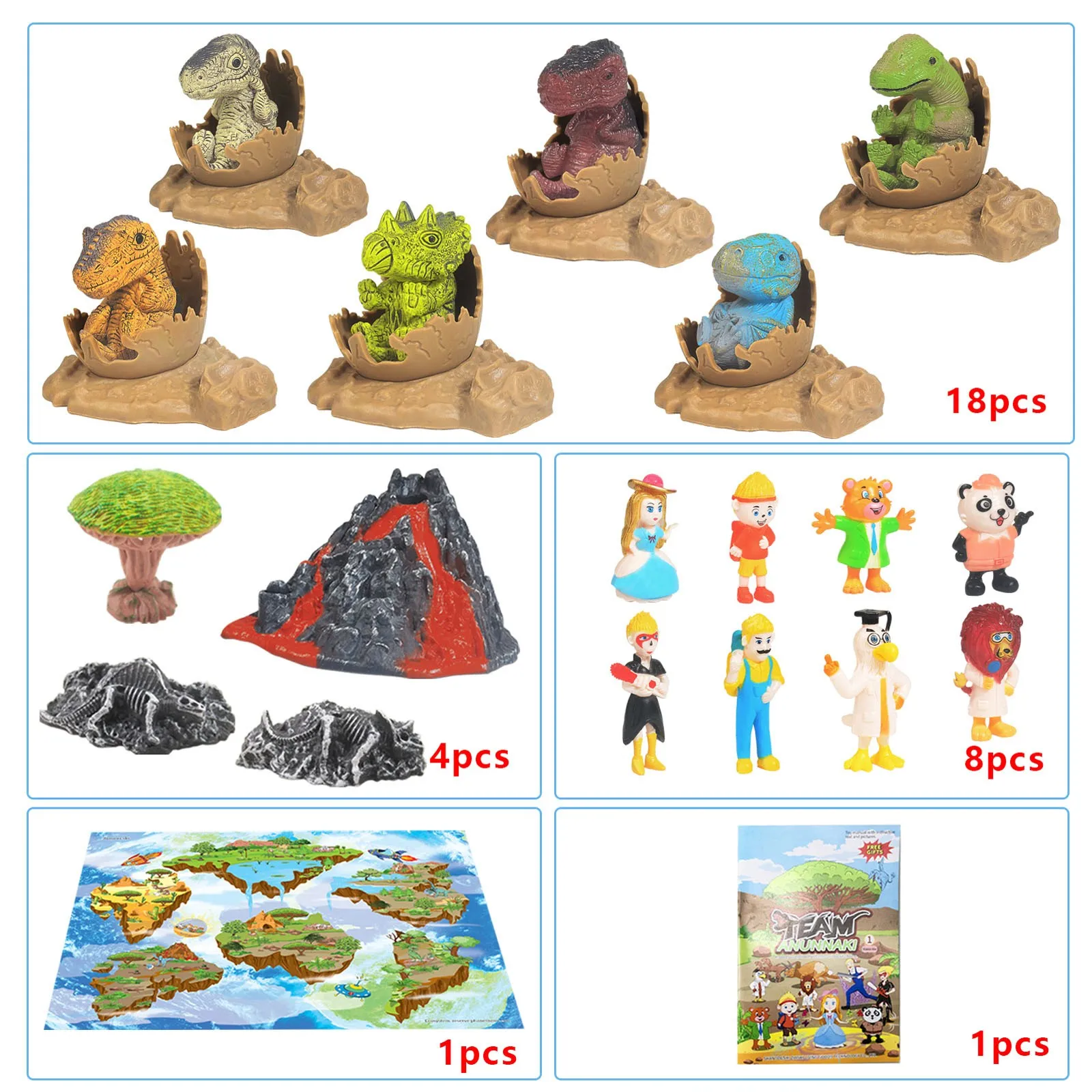 

Dinosaur Baby Toy Simulation Set Dinosaur Volcano Action Figure Scene Game Pad Traffic Map Toy Car Playing traffic Map#30