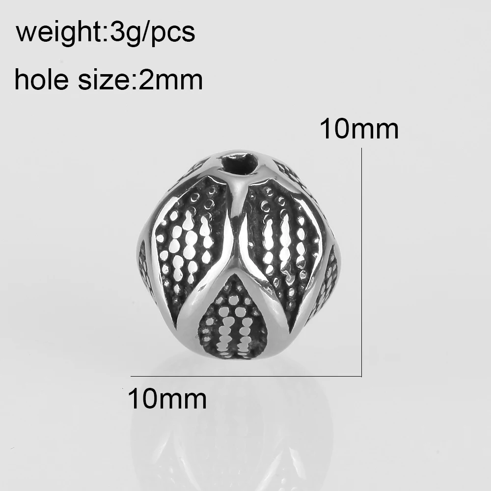 Бусины для изготовления ювелирных изделий разделительные бусины 10 мм браслеты