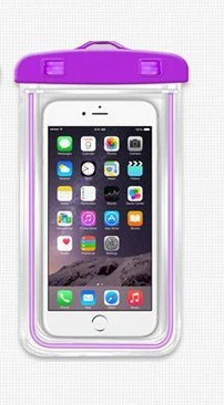 

Summer Luminous Waterproof Pouch Swimming Gadget Beach Dry Bag Phone Case Cover Camping Skiing Holder For Cell Phone 3.5-6.5