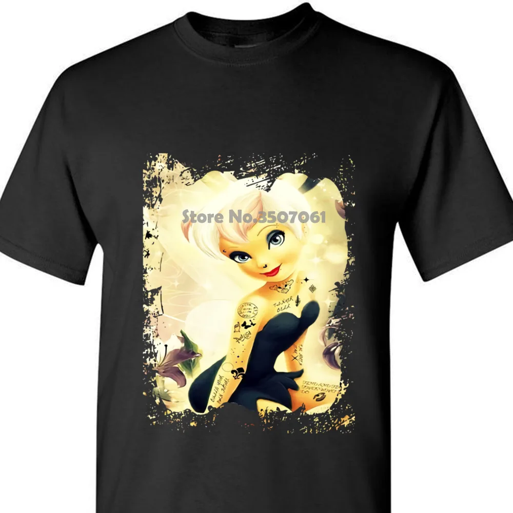 Tiptop! Футболка Tinkerbell с коротким рукавом и круглым вырезом|Мужские футболки| |