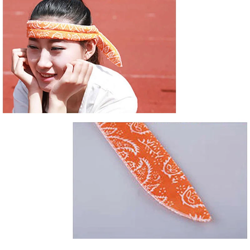 Летний шейный охладитель шарф для тела ледяная охлаждающая обертка галстук