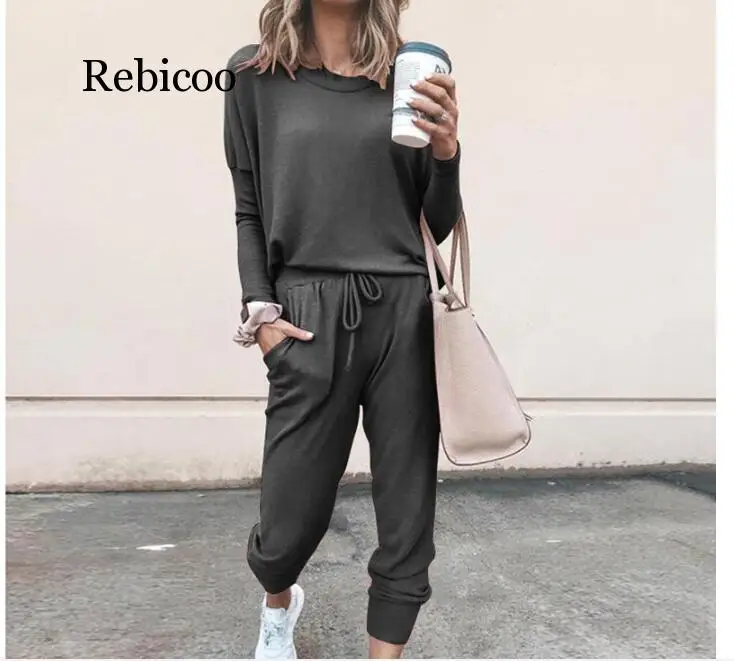 Женский спортивный костюм зимний комплект из двух предметов женский свободного