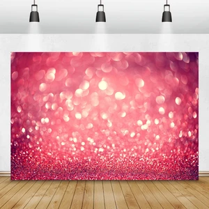 Laeacco Photo Backgrounds Glitters Star Polka Dots Light Bokeh Newborn Baby Portrait Photocall Photography Backdrop Photo Studio