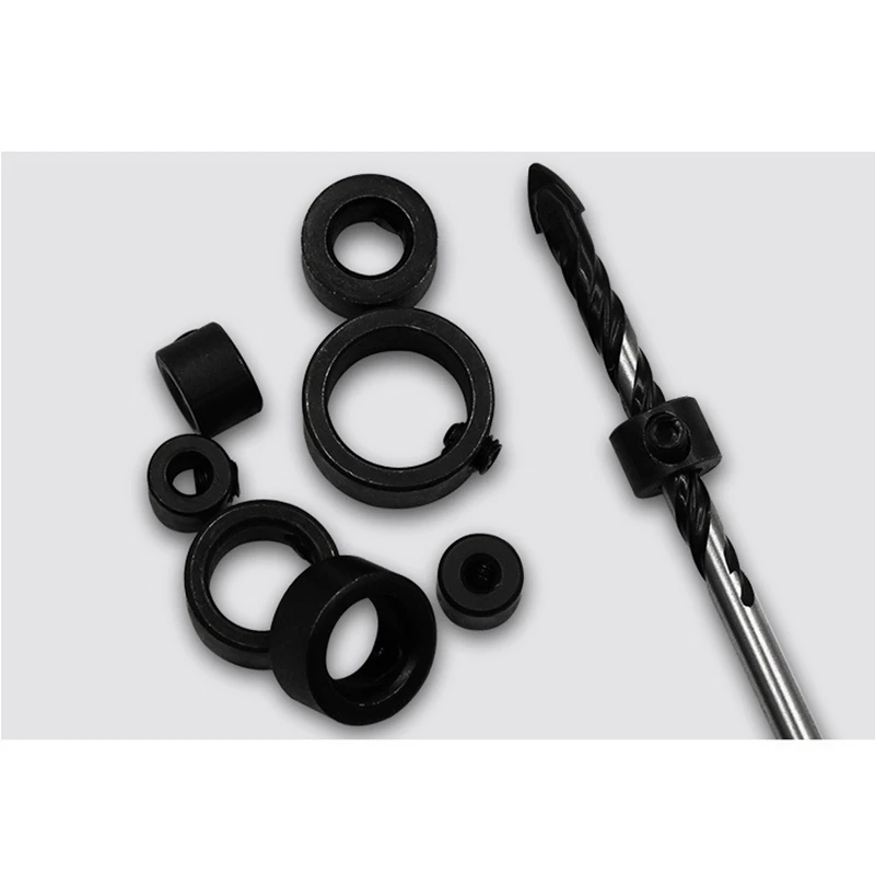 8 шт. набор воротников для бурильной остановки воротники глубиной сверления