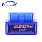 10 шт. ELM327 V1.5 PIC18F25K80 Bluetooth OBD2 сканер odb2 ELM 327 OBD 2 OBD Автомобильный Диагностический автомобильный инструмент адаптер сканирования