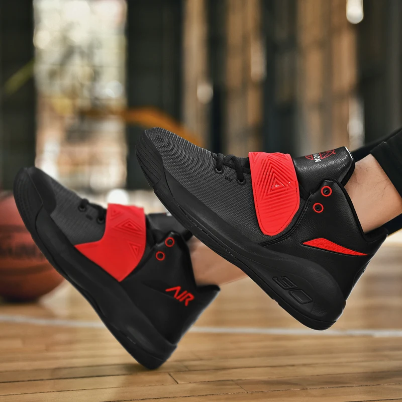 

Big Size 45 Outdoor Basketball Shoes Waterproof Sport Shoes Non-slip Classic Mens Sneakers 2021 Zapatos De Hombre Running Shoes