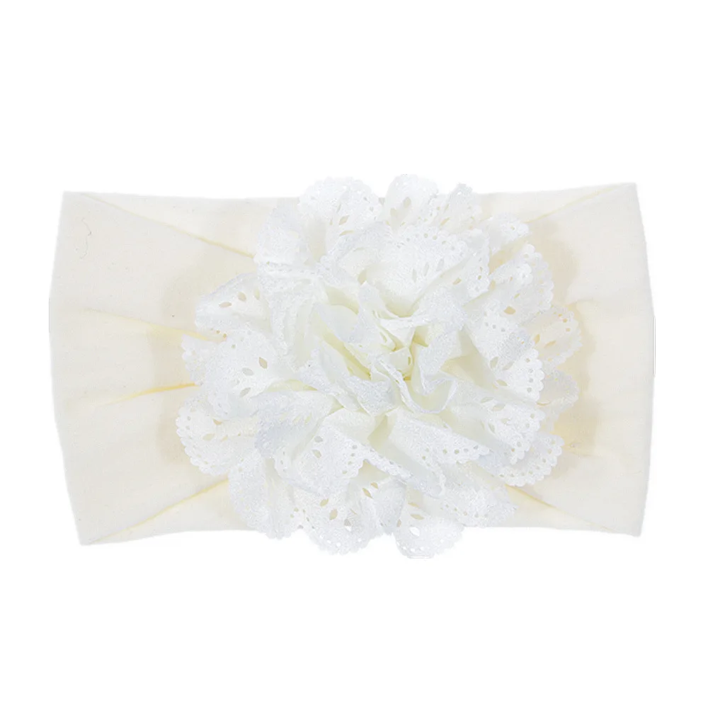 Мягкая эластичная повязка на голову Nishine с ушками в виде розы Детская узлом для