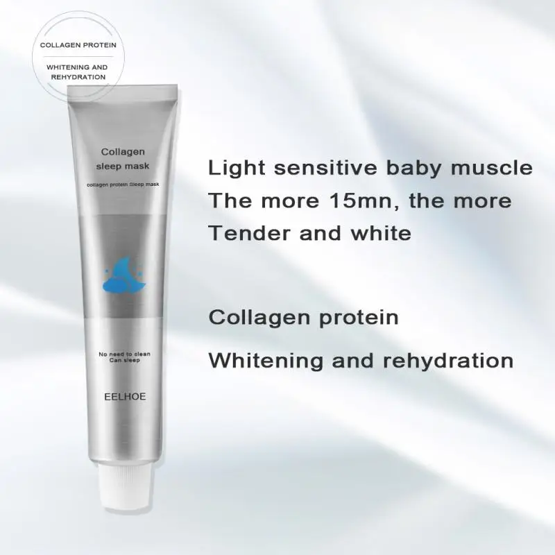 Корейская коллагеновая косметическая маска для глубокой очистки и сна