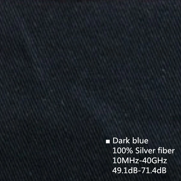 New Arrivals Electromagnetic radiation protective gloves WIFI, mobile phone, computer, TV EMF shielding unisex gloves - Цвет: Dark blue 100Ag