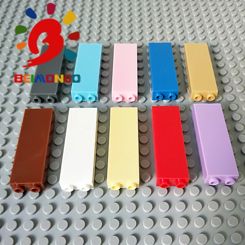 Бесплатная доставка! Кубики BEIMONGO 2454*1x2x5*50PCSBuliding Blcoks Развивающие и