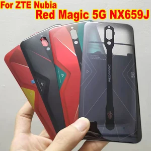 original rear cover for zte nubia red magic 5g nx659j back battery case housing door lid phone shell free global shipping