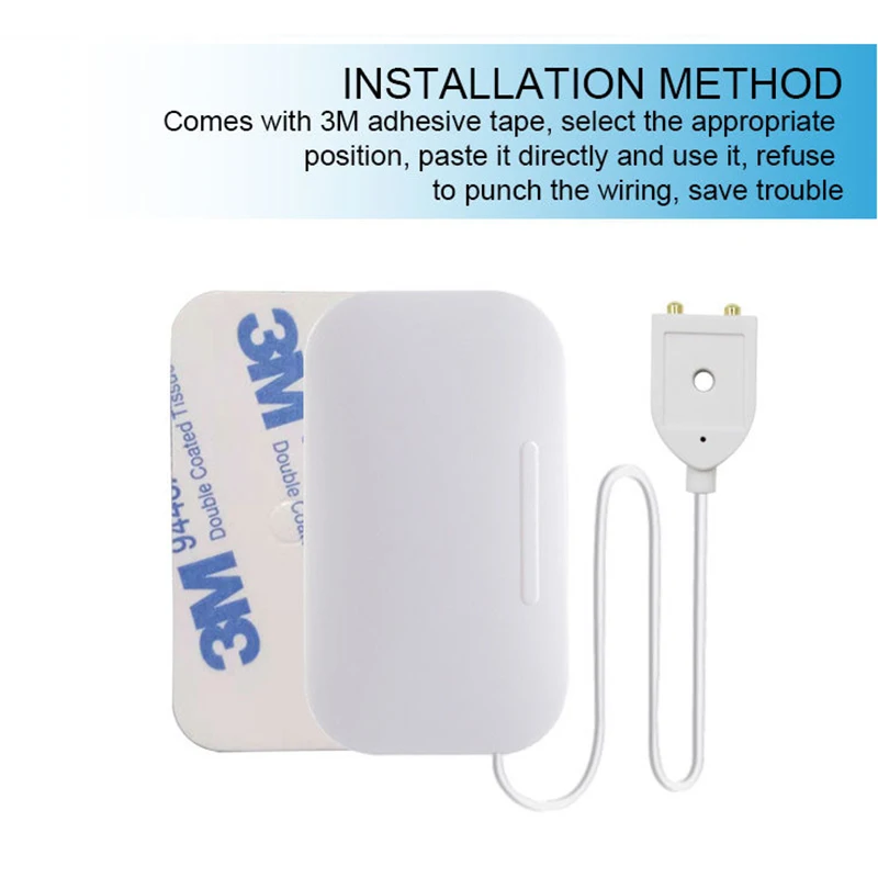 

Home Security Alarm Water Leakage Alarm WIFI Water Leak Sensor Detector Flood Alarm Tuya Smart Life App Home Remote Control