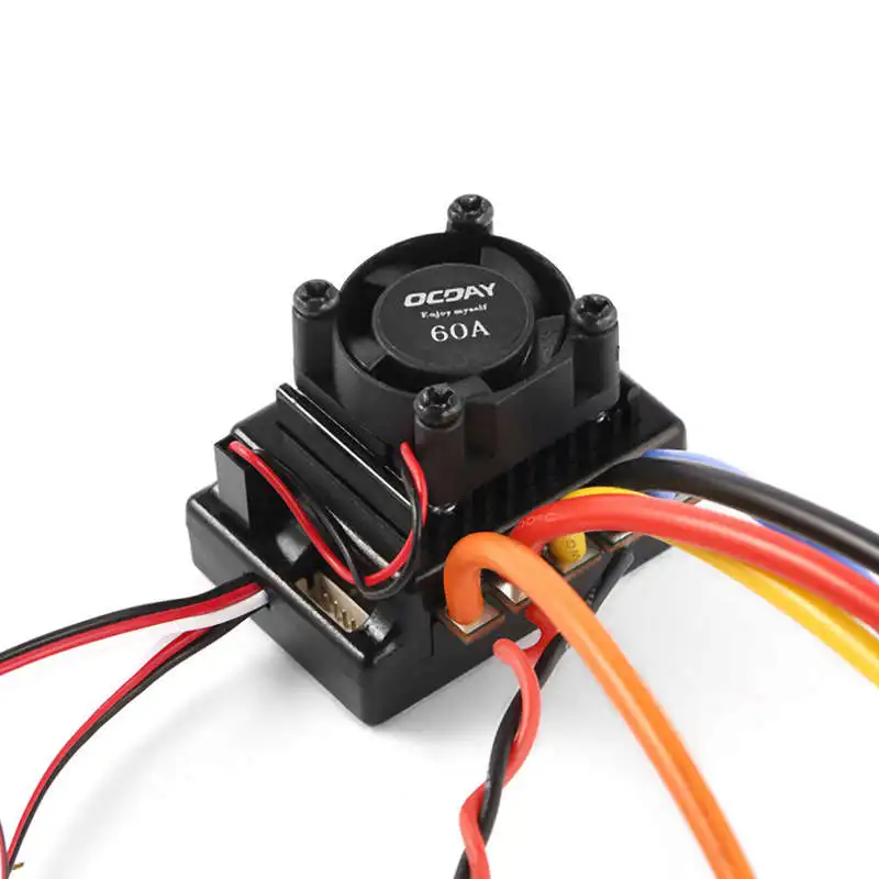 RISE-1Pcs Ocday Sense/No Sense бесщеточный мотор и 60A Esc для 1/10 Rc автомобиля грузовика