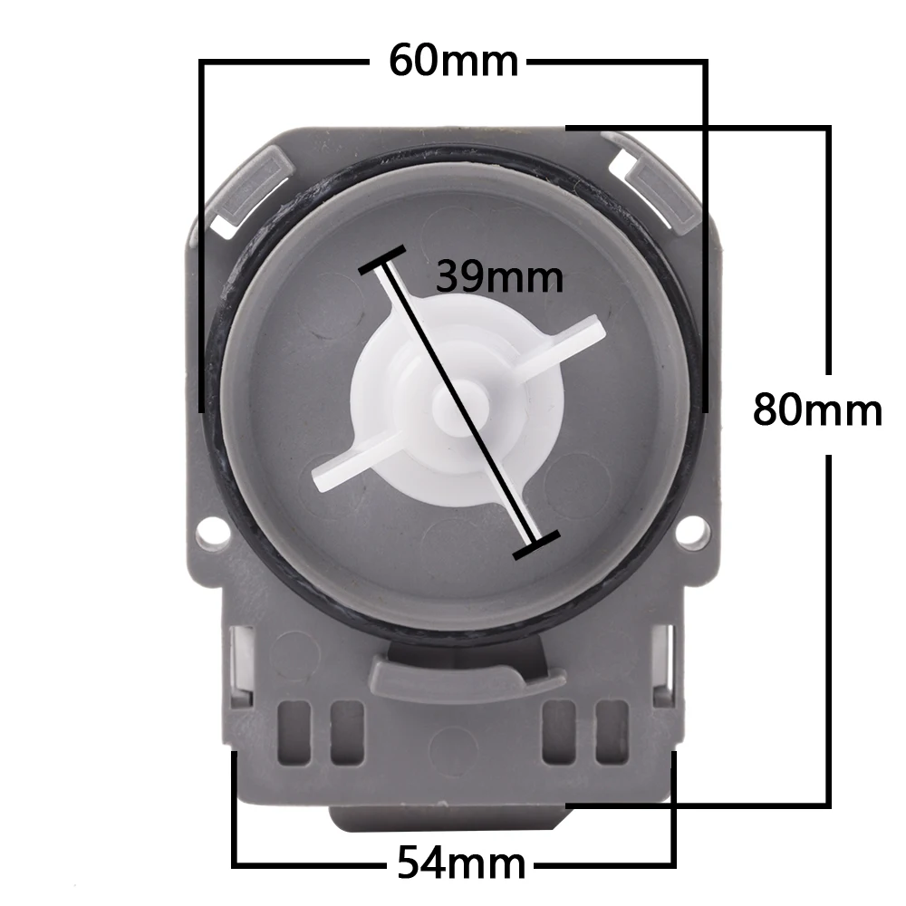 Насос для слива стиральной машины Электрический мотор 220 В переменного тока