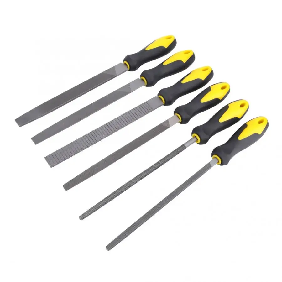 Набор деревянных рашпилей 6 шт. 8 дюймов ручные инструменты из высокоуглеродистой