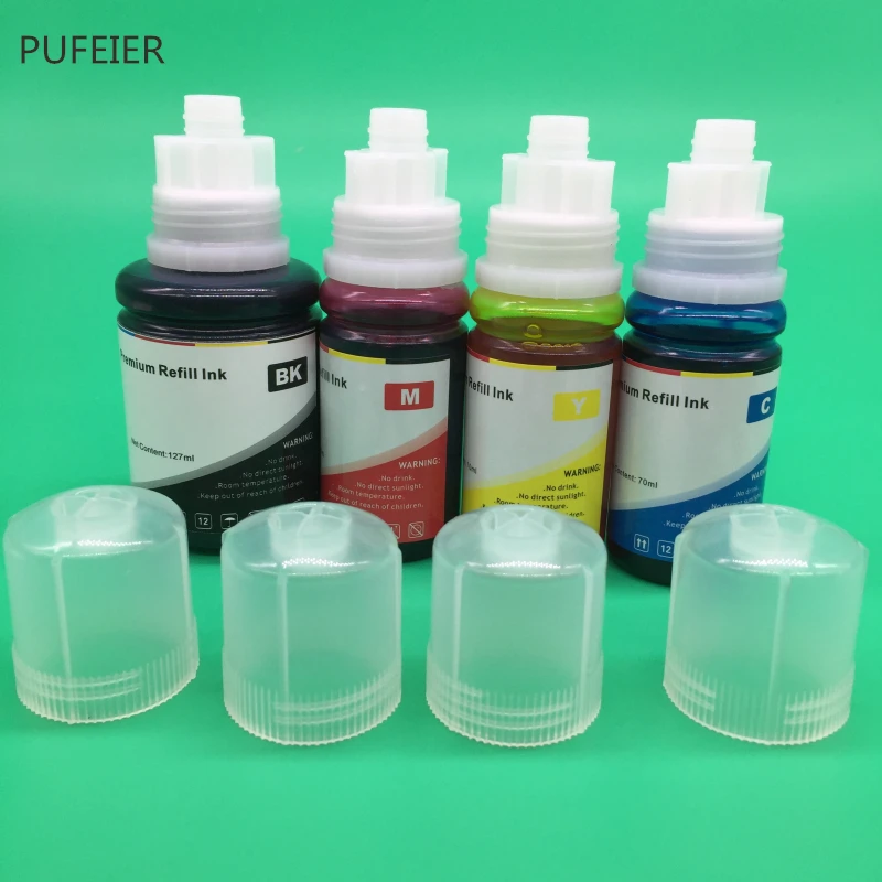 BK C M Y Color 001 T001 101 T101 T03Y EcoTank набор чернил для заправки в бутылке Epson L4150 L4160 L6160 L6170 L6190