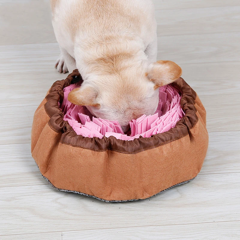 Aapet ПЭТ чувствовал тканевый лоток Еда удушья предупреждение чаша Энери