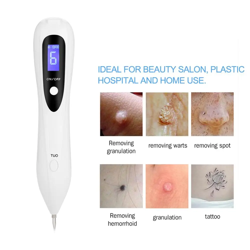 USB Перезаряжаемые моль пятна веснушки машинка карандаш для удаления татуировок