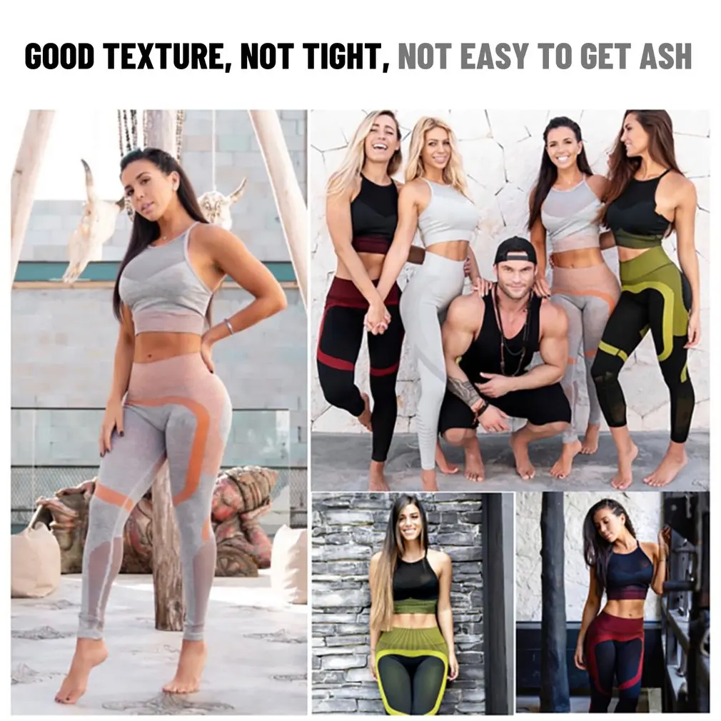 

New Arrival Women Yoga Pants Sports Running Sportswear Stretchy Fitness Leggings Seamless Athletic Gym Compression Tights Pants
