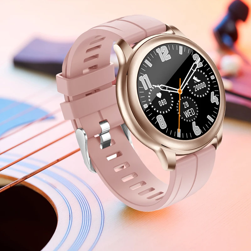 

Смарт-часы унисекс с поддержкой Bluetooth, IP67, пульсометром и круглым экраном