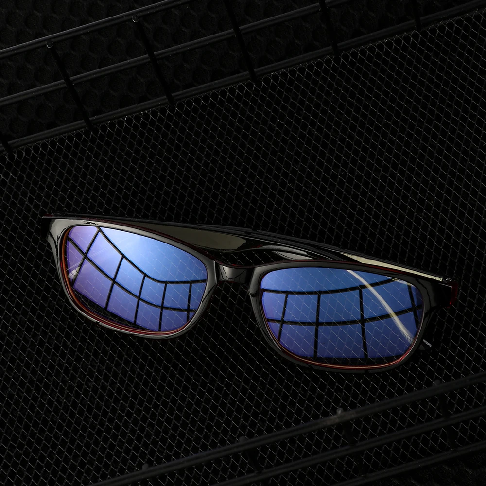 Модная женская оправа для очков Мужская черная винтажные Квадратные прозрачные