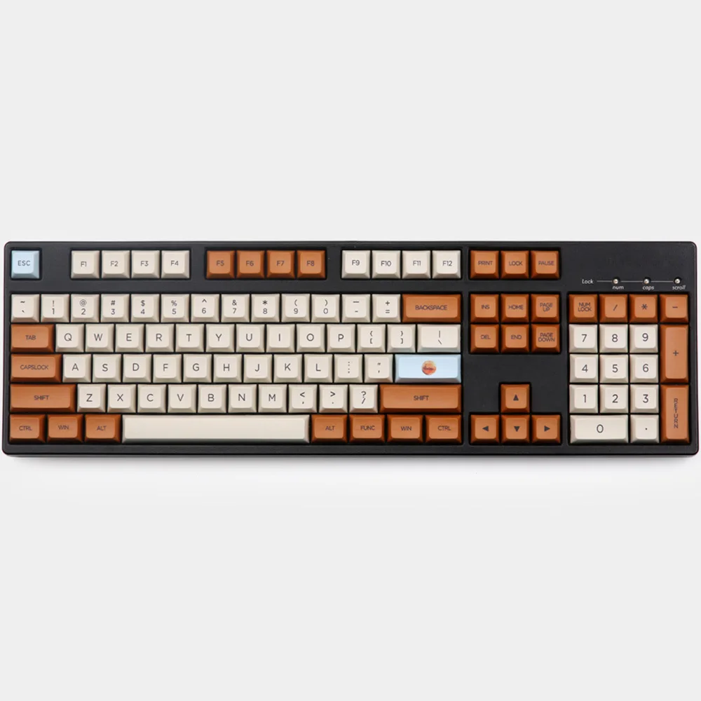 162 ключа PBT Keycaps Mars Colony 2035 краситель sub XDA полный макет Keycap Набор для механической