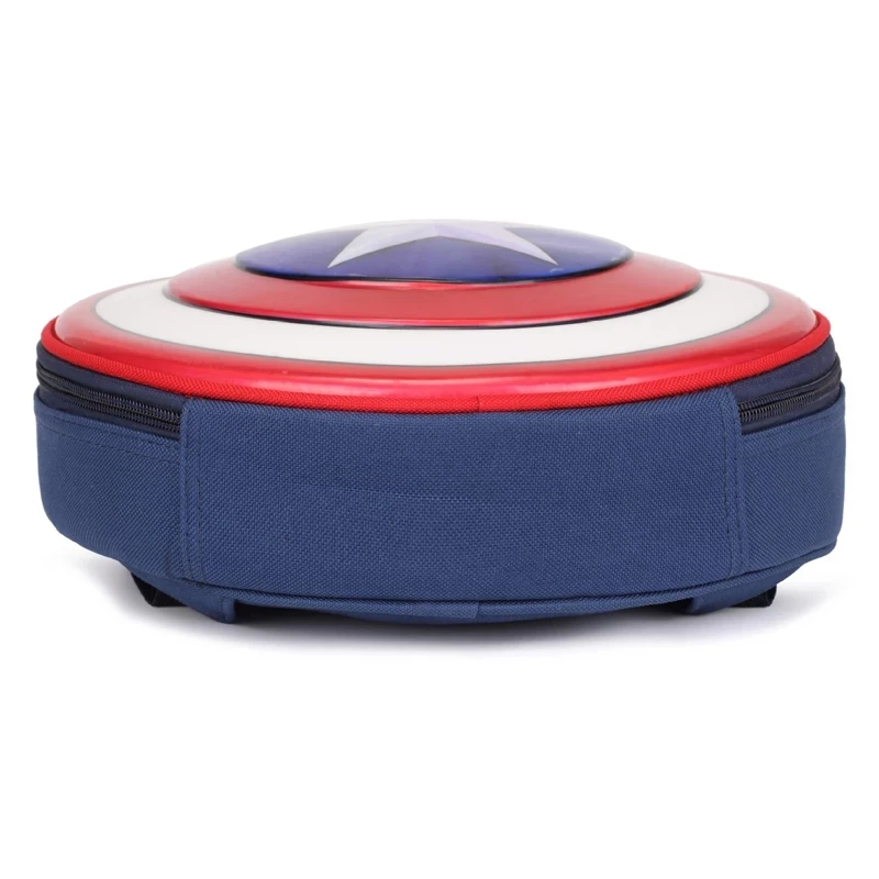 Captain America's Shield Children Backpack Cartoon Mini Schoolbag Round Travel Bag fashion waterproof Sports Pack