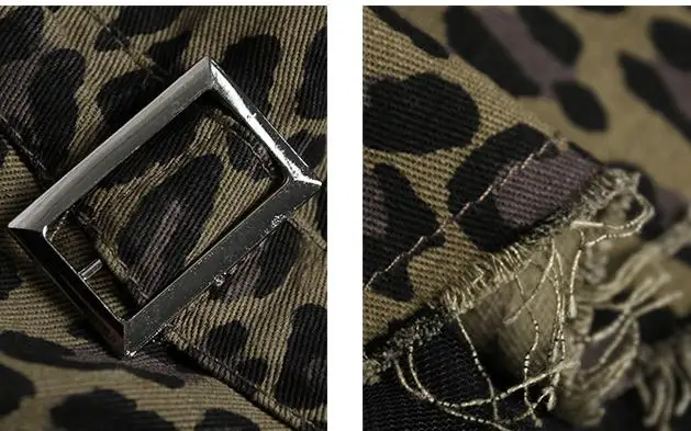 

Women'S Spring Autumn Irregular Camouflage Leopard Skirts Fashion Patchwork Ripped Long Skirts Fashion Saias One Size K1189