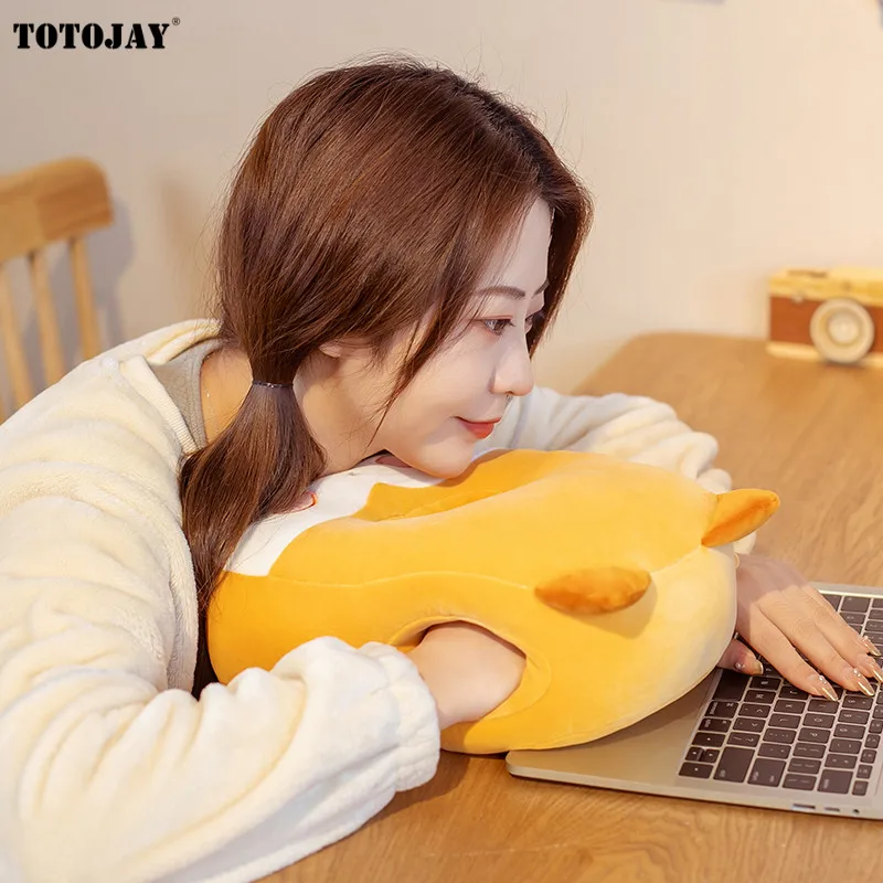 Креативная плюшевая подушка для сна в форме животных ягодиц мультяшная мягкая