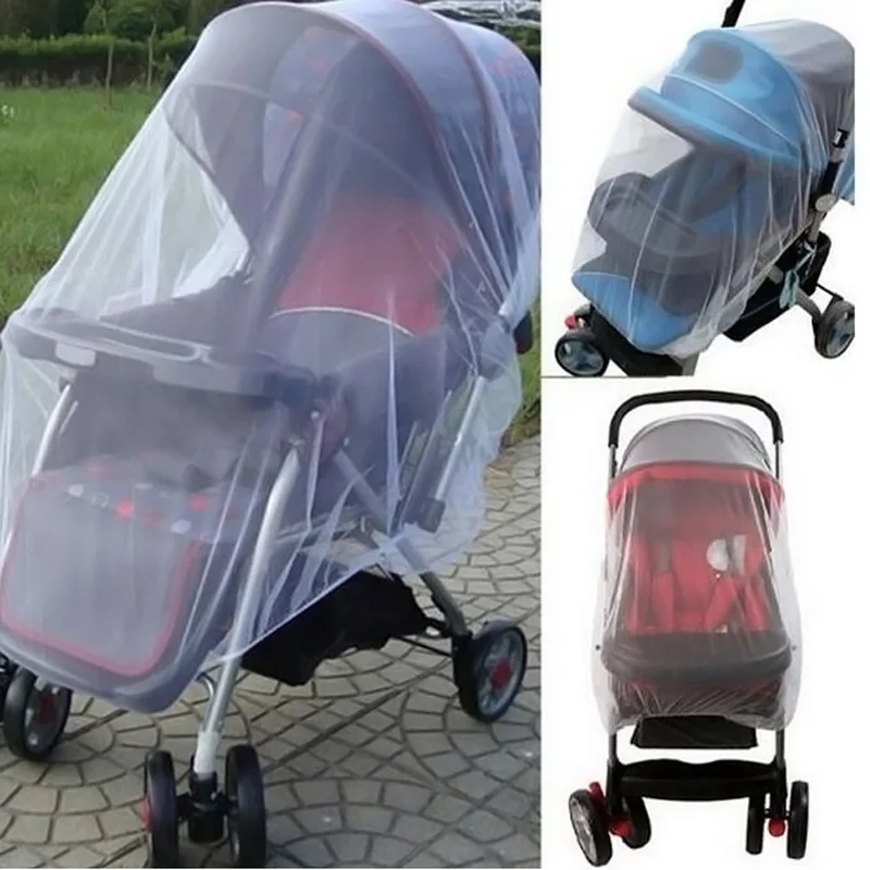 

Baby Stroller Pushchair Mosquito Insect Shield Net Safe Infants Protection Mesh Stroller Accessories Mosquito Net Mosquito net