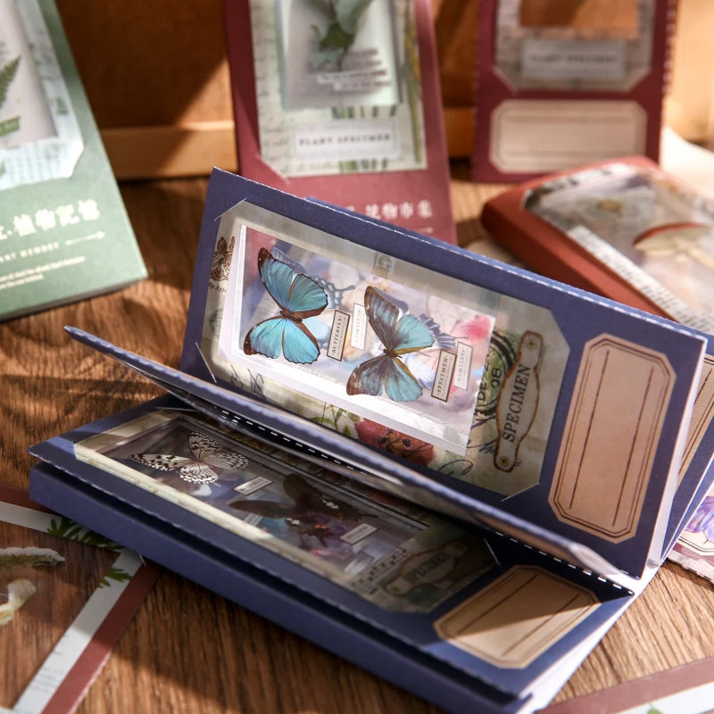 Образцы бабочки цветы растения декоративные наклейки для домашних животных Стик