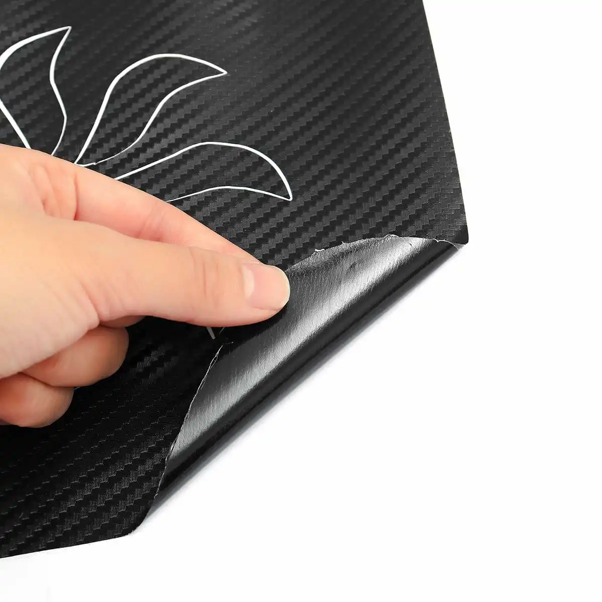 

Autoleader Car Door Anti-kick Pad Mat Carbon Fiber Protection Film Stickers for VW Tiguan 2017 2018 Car-styling Auto Accessories