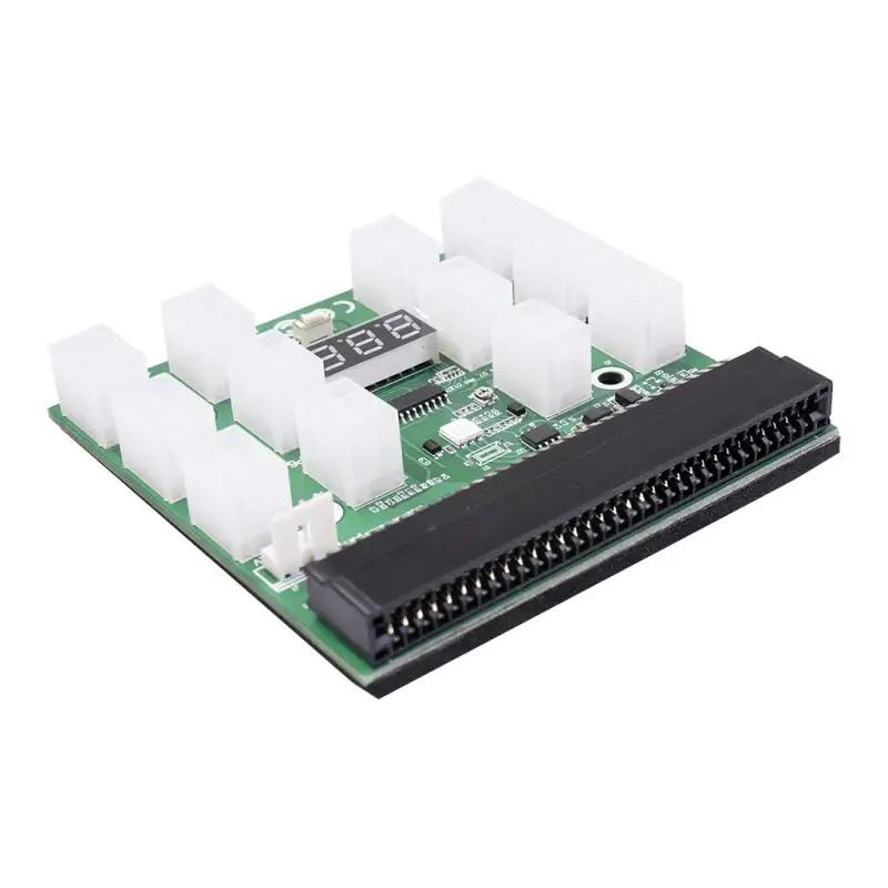 Power Module Breakout Board For HP 750W 1200W PSU Server Conversion 18AWG 6Pin To 6+2 8Pin Cable Mining Ethereum | Компьютеры и офис