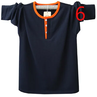 

Long-sleeved t-shirt male autumn thin middle-aged dad wear casual men
