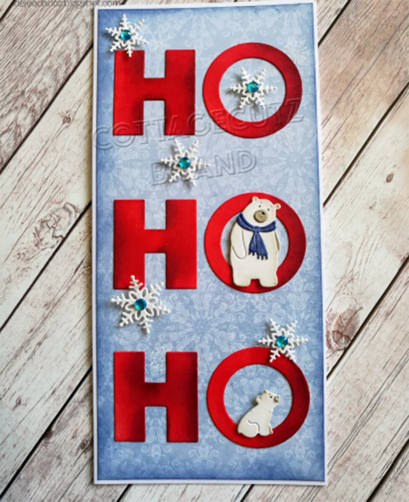 

New Design Metal Cutting Dies HO Deer Flower Craft Stencil Diy for Scrapbooking Handmade Card Make Shape Album Decoration Model