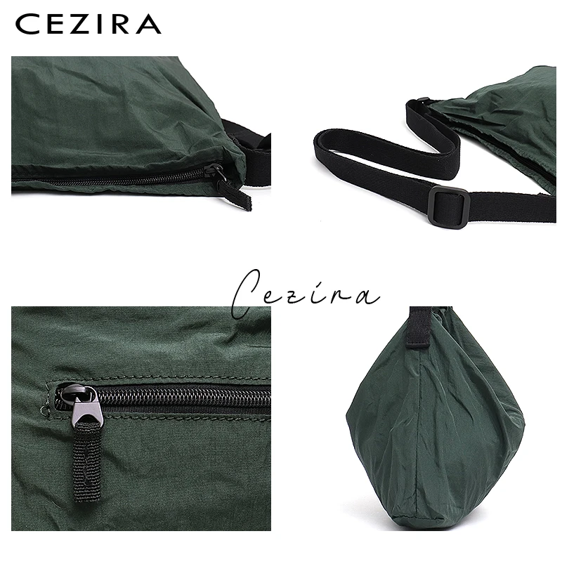 Женская сумка-мессенджер CEZIRA маленькая сумка через плечо из нейлона